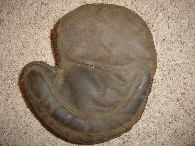 Early 1900's Reach Crescent Catchers Mitt Front
